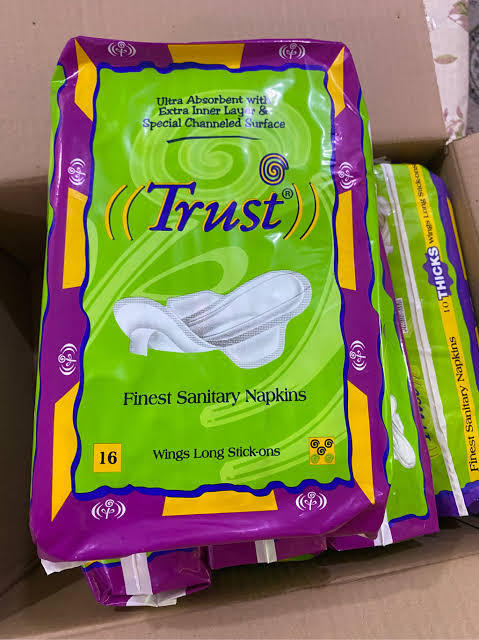 Trust Finest Sanitary 10 Thicks Regular Long Stick-One