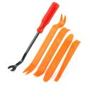 Universal Plastic Trim Removal Tool Kit – 5 Piece Non-Scratch Pry Tools for Car Interior Panel, Door Clips & Dash Disassembly. 