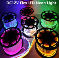 12V Flexible Neon Lights Strip for Room Decoration _ Without Adapter_1, 3, 5 & 10 meters_ NEON Rope Light waterproof/LED Neon Lights decoration without adapter. 