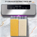 Intelligent Touch Vacuum Sealer Dry/Wet Food Sealed Packaging Machine Kitchen Food Storage And Cooking Keep Food Fresh. 