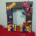 Paper Photo Frames Photo Booth on Spiderman theme also availabe in cars theme o0r miraculous ladybug themestyle Party Decorations birthday item birthday Supplies. 