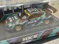 Time Micro (Limited Edition 735/999) X Aurora Model HKS Toyota GT-86 With Roof Cargo & set of 4 Tires in Acrylic Display Case with safe box sealed unit Diecast Matel Car Toys Gifts for kids & collectors in 1/64 Scale. 