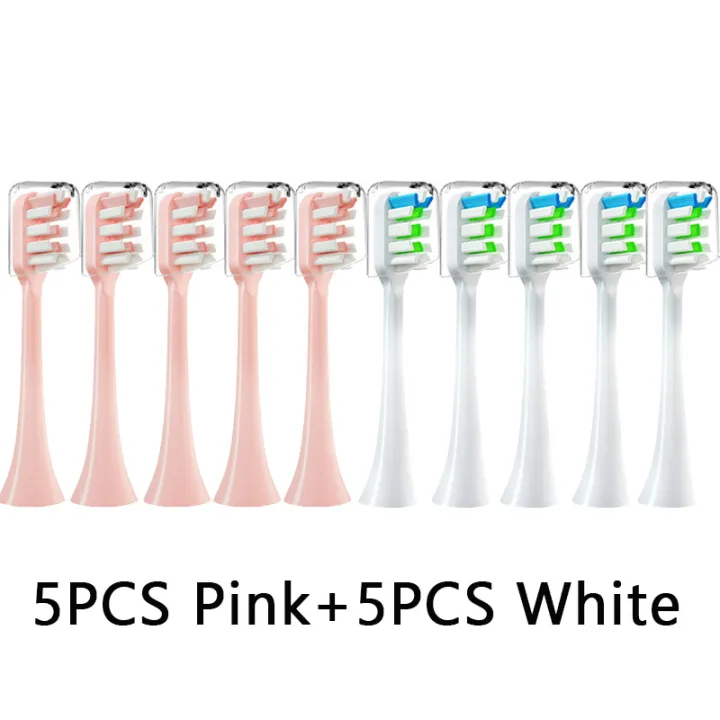 10PCS%20Vacuum%20Sealed%20Packed%20Replacement%20Brush%20Heads%20for%20SOOCAS%20X3/X3U/X5%20Soft%20Sonic%20Electric%20Toothbrush%20DuPont%20Cleaning%20Nozzles%20-%20Image%207