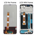 6.52" Screen Assembly for Oppo A15 CPH2185 Lcd Display Digital Touch Screen with Frame for Oppo A15s CPH2179 Screen Replacement. 