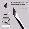 2/5Pc Karsyngirl Upgrade Blade Eyeliner Brush Ultra Thin Fine Angle Flat Eyebrow Brush Under The Eyes Place Precise Detail Brush.