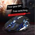 JEQANG- JW-220 6D Rechargeable Wireless Gaming Mouse. 