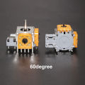 JCD 3D Analog Joystick Rocker Sensor Module For NS Switch Pro Gamepad Thumb Sticks Grip Caps Mushroom Cover Repair Parts. 