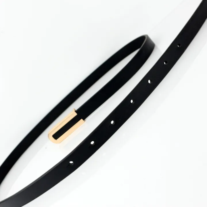 100cm%20Fashionable%20and%20Versatile%20Black%20Leather%20Thin%20Belt%20for%20Women,%20Decorative%20Dress%20Simple%20Korean%20Style%20Suit%20%20White%20Small%20Belt%20-%20Image%202