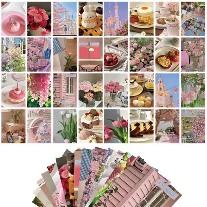 32pcs,%20bright%20pink%20girly%20postcards,%20room%20decoration%20stickers,%20brochure%20material,%20souvenirs,%20collectibles%20and%20mailing%20-%20Image%205