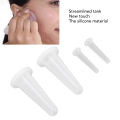 Facial Cupping Set 4pcs Silicone Massage Vacuum Suction White Cupping Therapy Set for Cosmetic Home Use Vacuum Cupping Cup Set. 