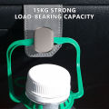 SEAMETAL Car Seat Hook Hanger Co-Pilot Storage Box Hanger Metal Hook for Bag Luxury Suede 15KG Large-Bearing Car Handbag Holder. 