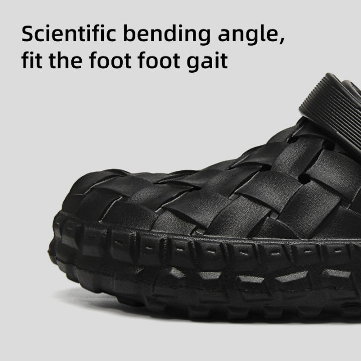 Men's%20EVA%20Clog%20Shoes%20Summer%20New%20Thick%20Bottom%20Anti-Slip%20Deodorant%20Toe%20Cover%20Beach%20Slippers%20Breathable%20Comfortable%20Sandals%20-%20Image%205