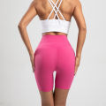 Women Sports Biker Shorts Women Naked Feeling High Waist Yoga Shorts Push Up Fitness Leggings Tummy Control Yoga Slim Shorts.