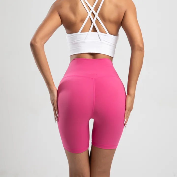 Women%20Sports%20Biker%20Shorts%20Women%20Naked%20Feeling%20High%20Waist%20Yoga%20Shorts%20Push%20Up%20Fitness%20Leggings%20Tummy%20Control%20Yoga%20Slim%20Shorts%20-%20Image%206