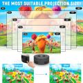 YT200 Smart Projector Auto Focus Android LED HD Projetor Supports Decoding 1080P Videos Home Cinema Outdoor Portable. 