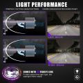 H4 - X-7SEVEN Lumino Series Mini Projector Headlights - 120Watts - 12000Lumens - One Year Warranty. 