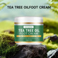 Tea Tree Oil Foot Cream - 72H Moisturizing & Anti-Cracking, Natural Fungal & Odor Control, Fast Absorption for Dry Cracked Heels. 