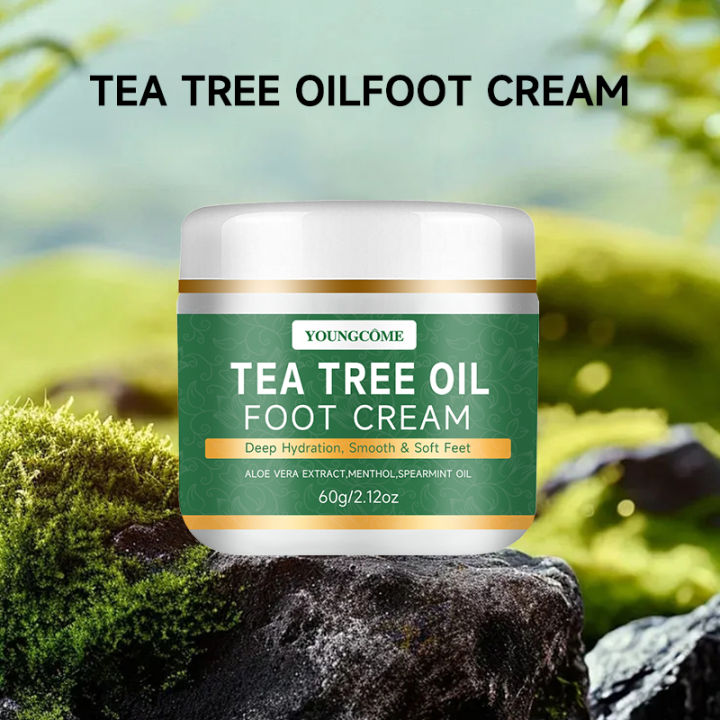 Tea%20Tree%20Oil%20Foot%20Cream%20-%2072H%20Moisturizing%20&%20Anti-Cracking,%20Natural%20Fungal%20&%20Odor%20Control,%20Fast%20Absorption%20for%20Dry%20Cracked%20Heels%20-%20Image%205