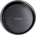 8/9/10 Inch Round Pizza Pan Microwave Oven Pan Chip Tray Dish Carbon Steel Non-stick Mold Baking Tools Kitchen Accessories.