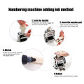 Automatic Numbering Machine 7506 6-Digit Number Coding Page Digital Stamping Machine Number Coding Machine. 