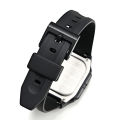 Rubber Strap for Casio F-201W F-201WA DB-36 WS-300 Men Sport Waterproof Black Resin Replace Bracelet Watch Band 18mm. 