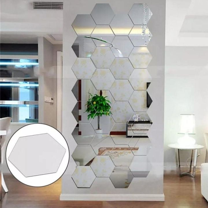 Haxza Mirror (Acrylic) (3x3 (6 pic))Acrylic Mirror Wall Removable Circle Decorative Mirror Sheet for Living Room Bedroom Decor
Wall Art Acrylic Mirror Surface Polka Dots Circle Wall Stickers For Rooms Home Decor Round Wall Decals DIY Art