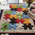 YOMDID 2pcs Puzzle Design Quilting Template DIY Sewing Template For Quilt, Pillowcase, Blanket, and Bag Patchwork Design. 