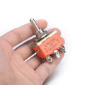Eten 2 way toggle switch on-off 15A 250V / 20A 125V toggle switch 2 screw toggle switch with lamp fan (1 pack/10 PCs). 
