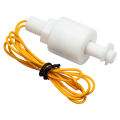 PP float switch, liquid level switch, water level switch, liquid level sensor, anti-corrosion plastic float. 