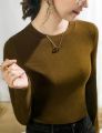 Women'S Viscose Blend Long Sleeve T-Shirt. 