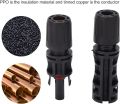 pack of 10 pairs Big mc4 solar connectors in pure copper- big mc4 connectors. 