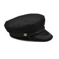 Military Hat Black Hats For Women Ladies Military Flat Top Hat Cap Female Gorras Woman British Style Navy Gray. 