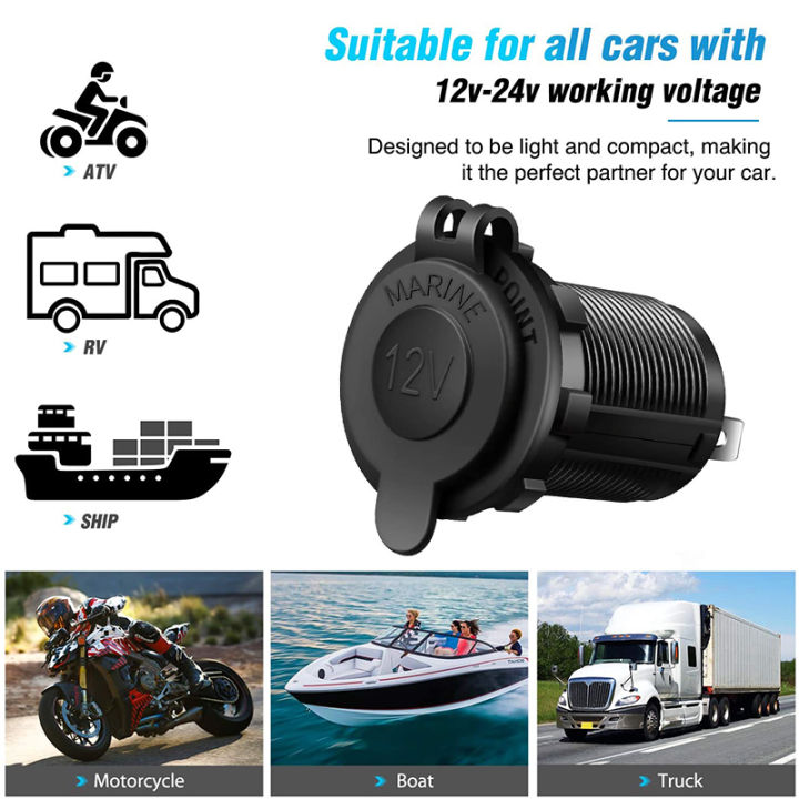 12V/24V%20Car%20Cigarette%20Lighter%20Socket%20Waterproof%20Marine%20ATV%20RV%20Cigarette%20Lighter%20Plug%20Socket%20Power%20Supply%20Socket%20Outlet%20Adapter%20-%20Image%206