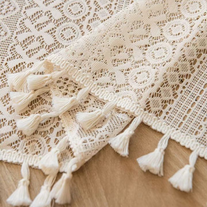 Beige%20Circular%20Patterned%20Hanging%20Tassel%20Short%20Curtain,%20Lace%20Short%20Curtain,%20Living%20Room,%20Bedroom,%20Kitchen%20Cabinet%20Cover%20Curtain%20-%20Image%206