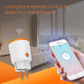 Smart Tuya Zigbee Plug Socket 3680W 16A Power Energy Monitoring Timer Switch EU Outlet Home Assistant Zigbee2mqtt. 
