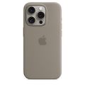 iPhone 15 Pro/ 15 Pro Max Natural Titanium Silicone Case - Premium Quality. 