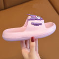 Sanrio Children's EVA Slippers Kuromi Melody Cinnamoroll Baby Indoor Slides Boys Girls Bathroom Non-slip Sense of Cloud Sandals. 