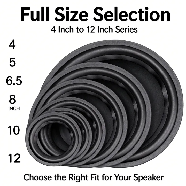 2PCS%204-12%20inch%20Woofer%20Speaker%20Repair%20Parts%20%20Surround%20Edge%20Folding%20Ring%20Subwoofer(100~300mm)%204%205%206.5%207%208%2010%2012%20-%20Image%206