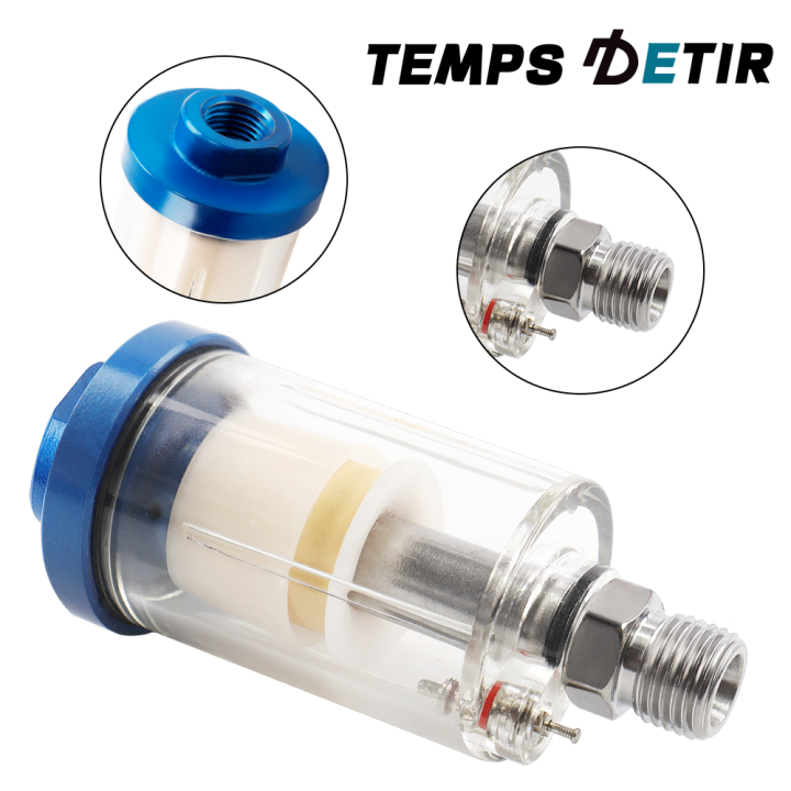 1/4'' NPT Air Compressor Water Oil Separator Spray Paint Oil Water ...