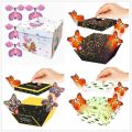 Creative Surprise Flying Butterfly Box Prank DIY Butterfly Explosion Box Party Decorations.