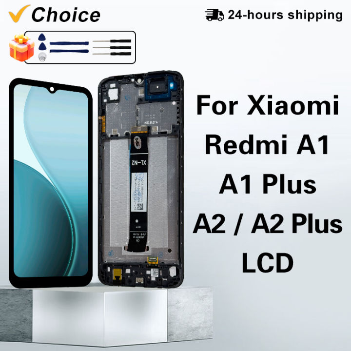 OEM 6.52" For Xiaomi Redmi A1 Plus Display A1+ 220733SFG LCD Touch Screen Digitizer Assembly Parts For Redmi A2 Display A2 Plus