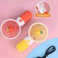 Portable USB Mini Fan mini Mini Fan Rechargeable Handheld Fan Mini handy fan. 