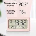 Mini LCD Digital Table Dashboard Desk Electronic Clock For Desktop Home Office Silent Desk Time Display Clock. 