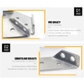Universal Furniture Corner Bracket Angle Fasten Connector Bedframe Cabinet Drawer Chair Hardware Triangle Support Frame. 