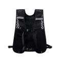 Biking Running Storage Vest Backpack Lightweight Running Vest Reflective Hydration Water Chest Pack Phone Storage Pocket. 