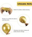 50Pcs Gold Metallic Balloons |Golden Balloons For Decoration| Golden Balloon Decoration For Birthday. 