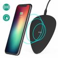 Auckly 10W Qi Fast Wireless Charging Pad [6mm Ultra Slim] with Anti-Slip Mat. 