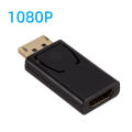 DisplayPort to HDMI-Compatible Adapter 4K/1080P DP to HDMI Adapter Male to Female Video Audio Converter For PC Laptop Projector. 