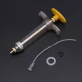 Hose Birds Feeding Injector Supplies GXMA Parrot Chick Feeder Copper Head Syringe  Bird Feeder  Aviary Bird Feeders. 