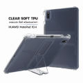 Use For Huawei MatePad 10.4 / Huawei MatePad T10 / T10s / Huawei MatePad 11.5 / Huawei MatePad Pro 13.2 TPU Silicone Stand Cover. 